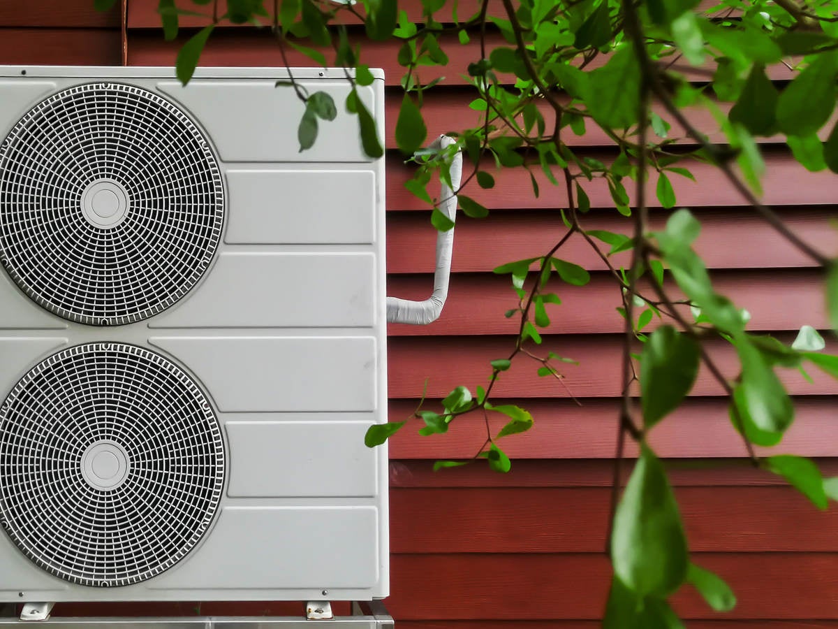 Air Conditioner Outside of Home